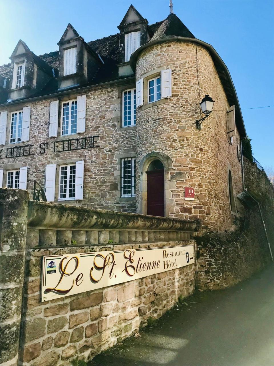 Le Saint-Etienne Hotel Aubazines Exterior foto